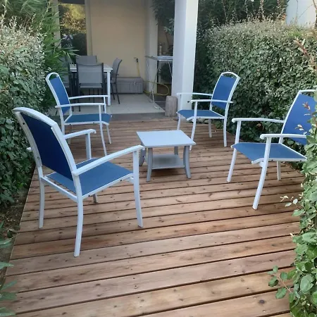 Feriehus Charmante Maison Mitoyenne Cosy Acces Piscine Chauffee & 600m